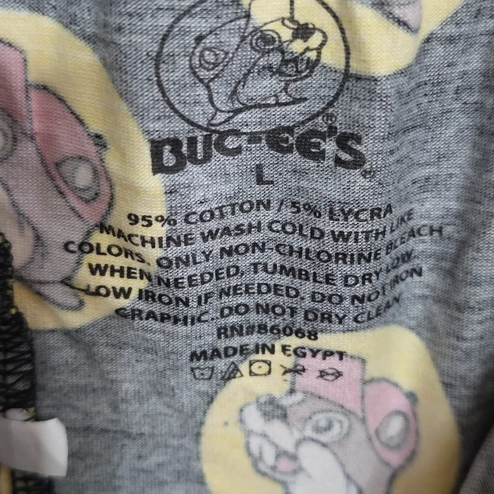 Buc-ees Kids/Boys Boxer/Sleep Shorts ‎ Beavers Button Fly Cotton Sz L READ